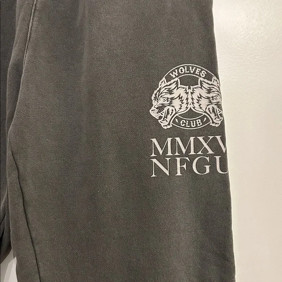 Darc Sport Gray Pants with Purple Lightning Design - Picture 4 of 5